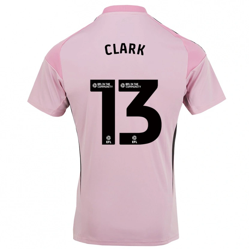 Danxen Kid Olivia Clark #13 Cherry Blossom Pink Goalkeeper Jersey 2025/26 T-Shirt
