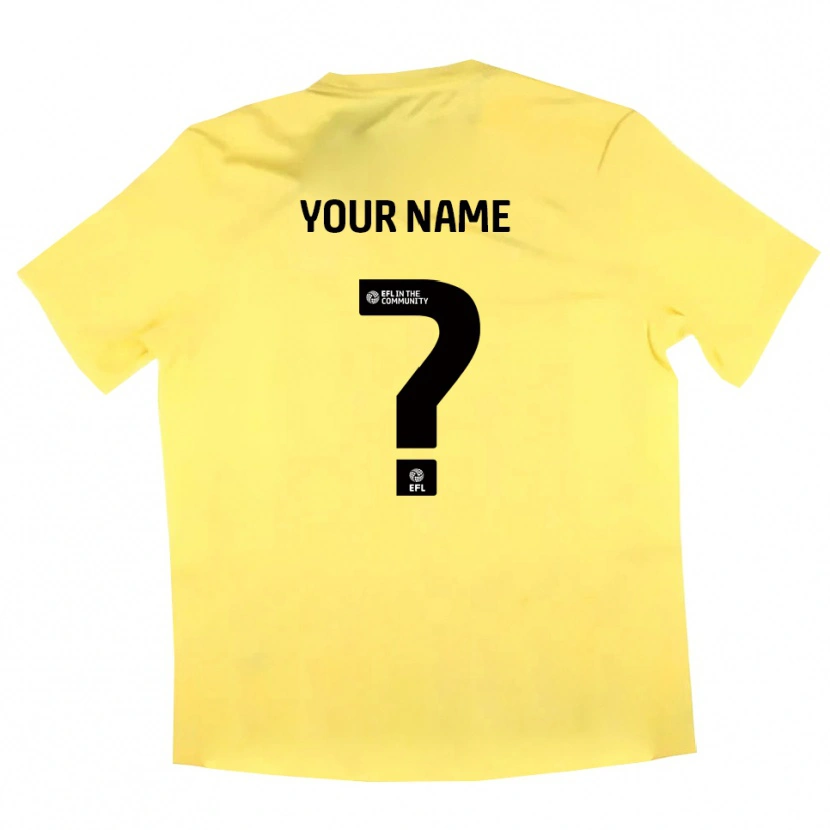 Danxen Kid Middlesbrough Yellow Black Goalkeeper Jersey 2025/26 T-Shirt
