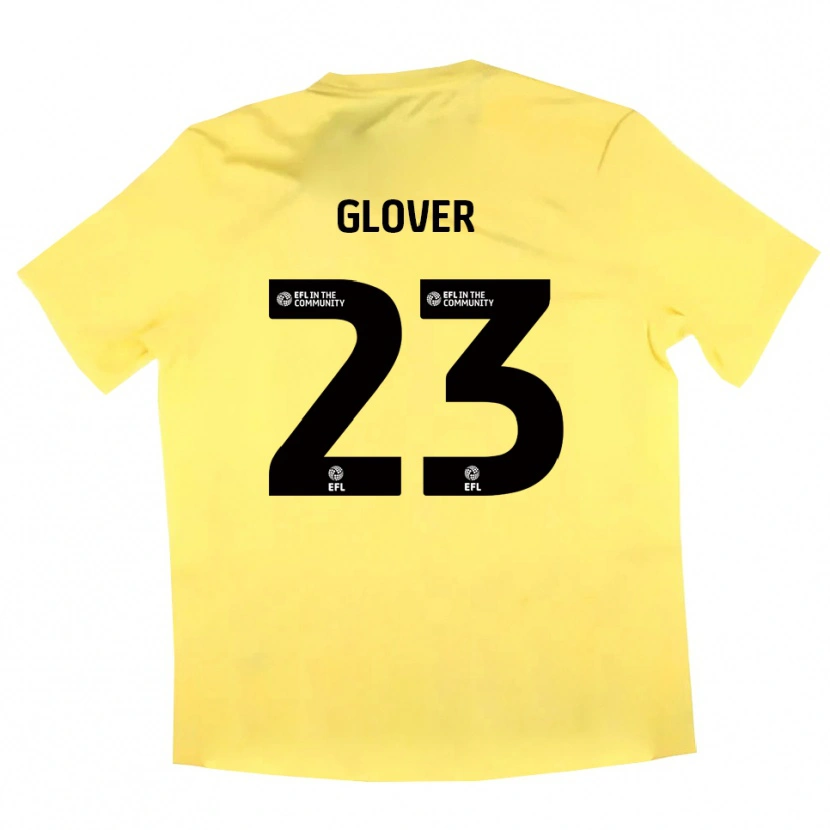 Danxen Kid Tom Glover #23 Yellow Black Goalkeeper Jersey 2025/26 T-Shirt