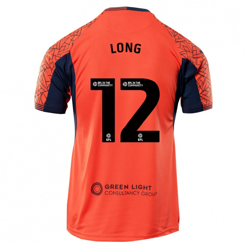 Danxen Kid George Long #12 Orange Black Goalkeeper Jersey 2025/26 T-Shirt