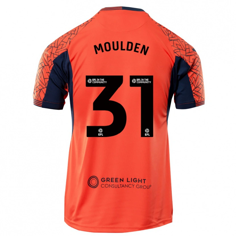 Danxen Kid Louie Moulden #31 Orange Black Goalkeeper Jersey 2025/26 T-Shirt