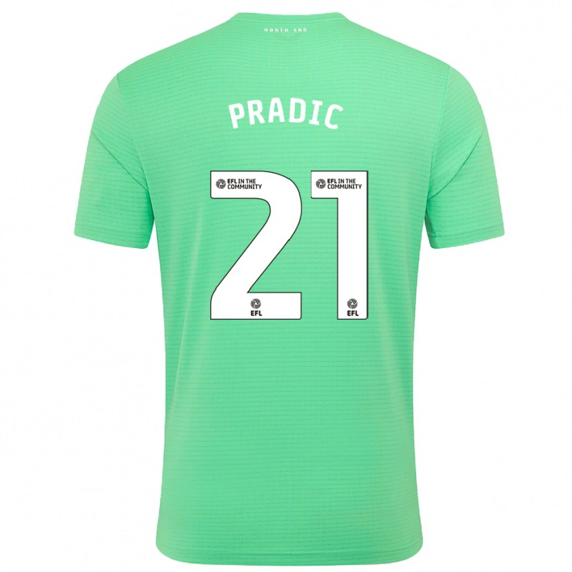 Danxen Kid James Pradic #21 Pastel Turquoies Goalkeeper Jersey 2025/26 T-Shirt