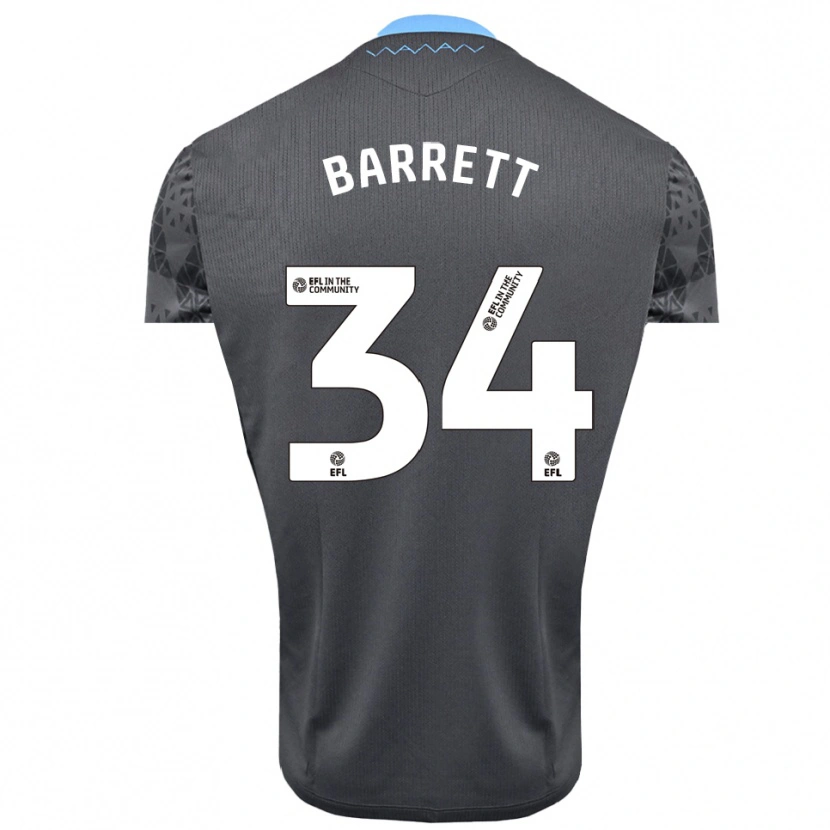 Danxen Kid Killian Barrett #34 Gray White Goalkeeper Jersey 2025/26 T-Shirt