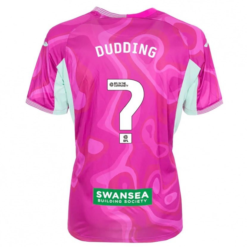 Danxen Kid Isaac Dudding #0 Magenta White Goalkeeper Jersey 2025/26 T-Shirt