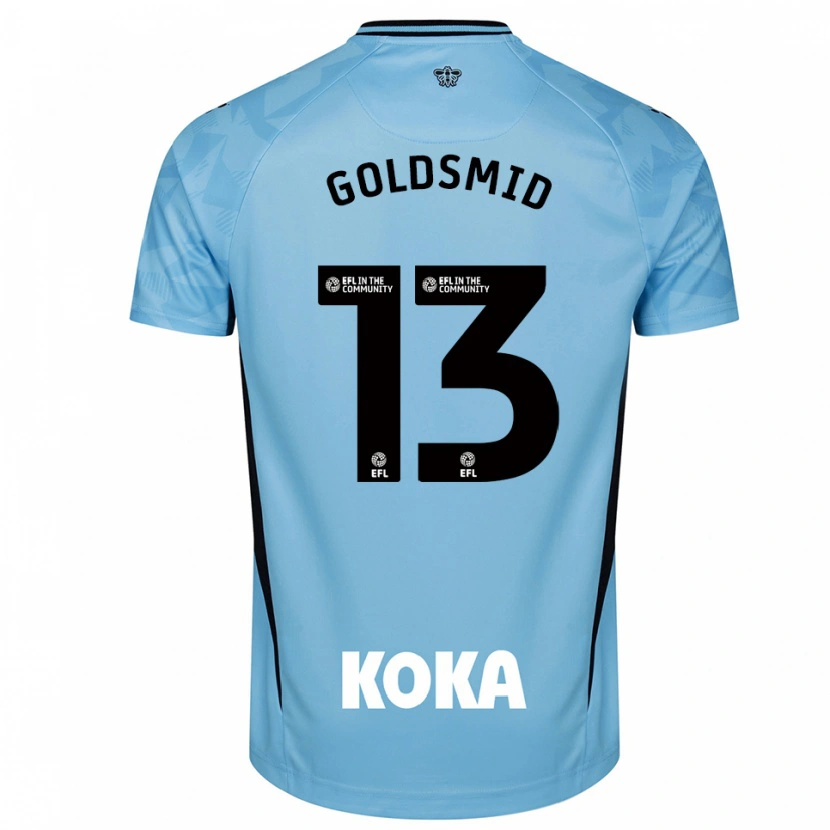 Danxen Kid Jacqui Goldsmid #13 Light Sky Blue Goalkeeper Jersey 2025/26 T-Shirt