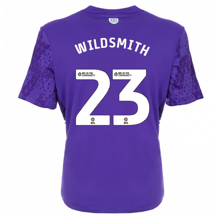 Danxen Kid Joe Wildsmith #23 Purple White Goalkeeper Jersey 2025/26 T-Shirt