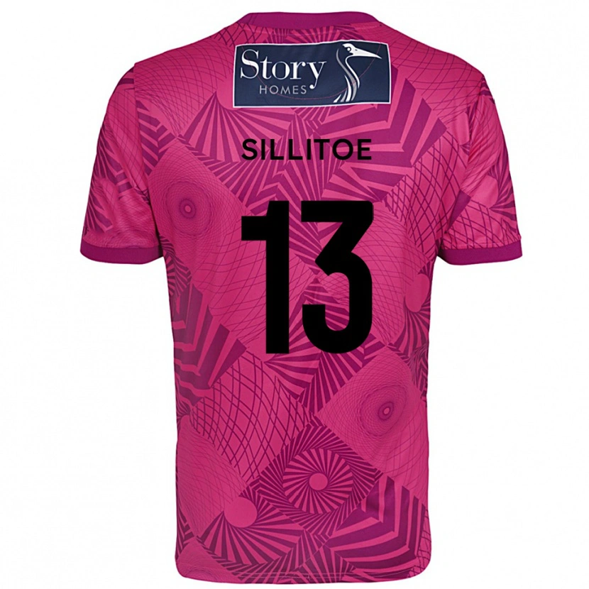Danxen Kid Casey Sillitoe #13 Purple Magenta Goalkeeper Jersey 2025/26 T-Shirt