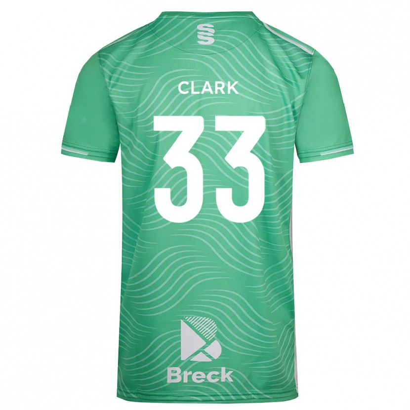 Danxen Kid Charlie Clark #33 Mediumturquoise Goalkeeper Jersey 2025/26 T-Shirt