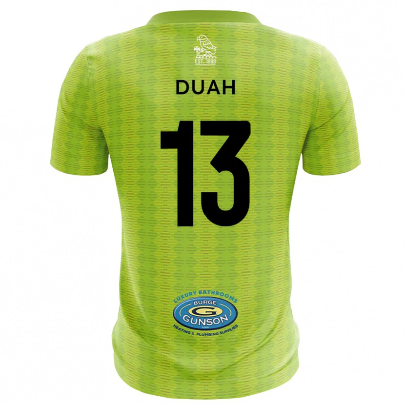 Danxen Kid Enos Duah #13 Lawn Green Goalkeeper Jersey 2025/26 T-Shirt