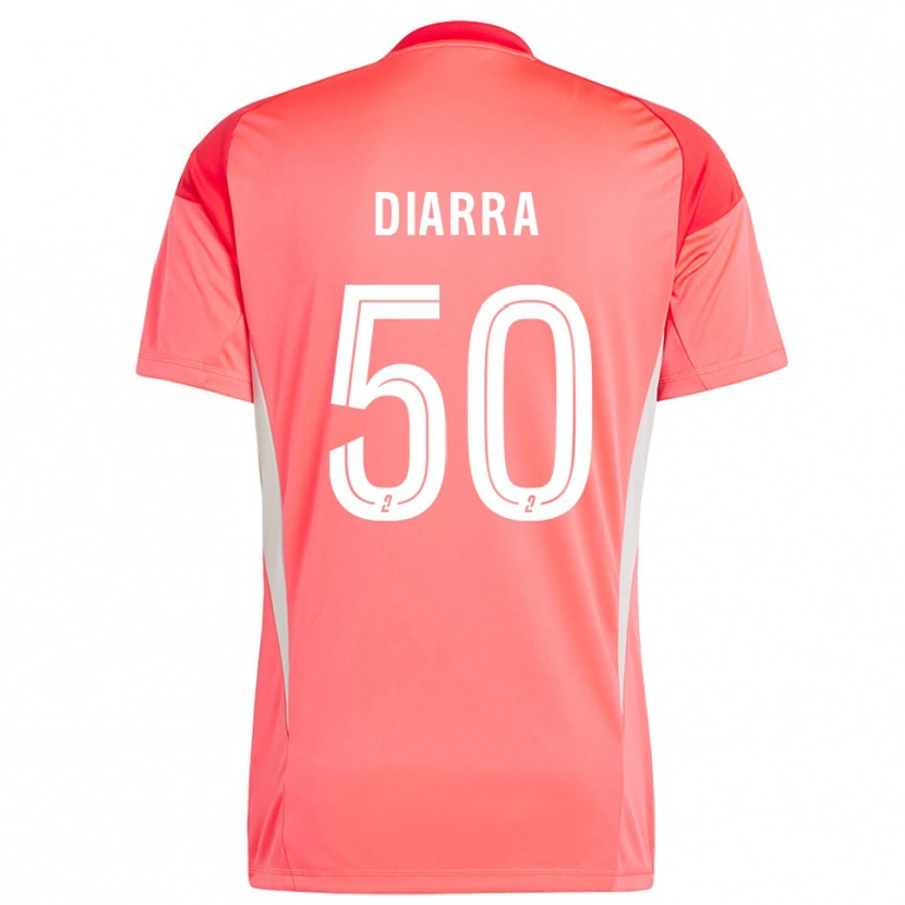 Danxen Kid Lassine Diarra #50 Light Orange Goalkeeper Jersey 2025/26 T-Shirt