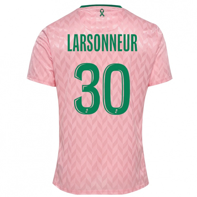 Danxen Kid Gautier Larsonneur #30 Pink Green Goalkeeper Jersey 2025/26 T-Shirt