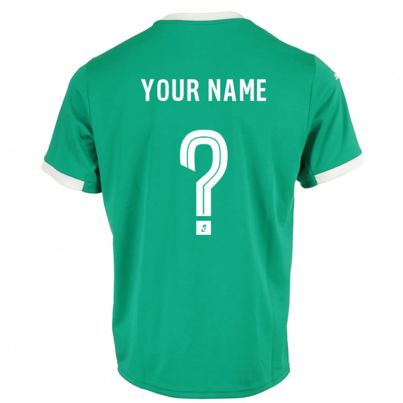 Danxen Kid Troyes AC Green White Goalkeeper Jersey 2025/26 T-Shirt