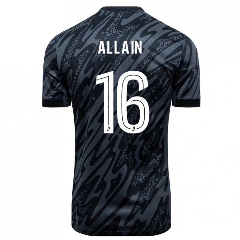 Danxen Kid Bobby Allain #16 Gray Black Goalkeeper Jersey 2025/26 T-Shirt