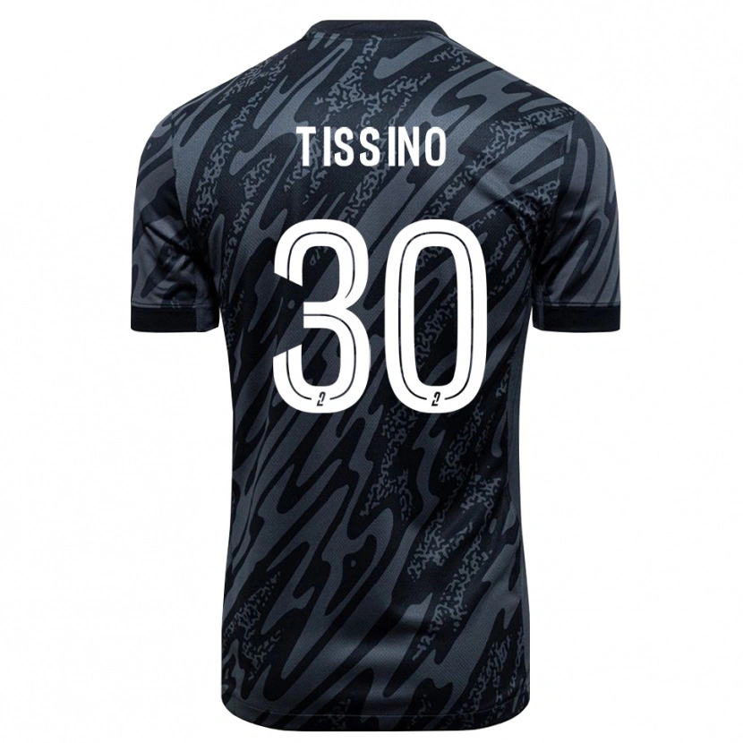 Danxen Kid Julie Tissino #30 Gray Black Goalkeeper Jersey 2025/26 T-Shirt