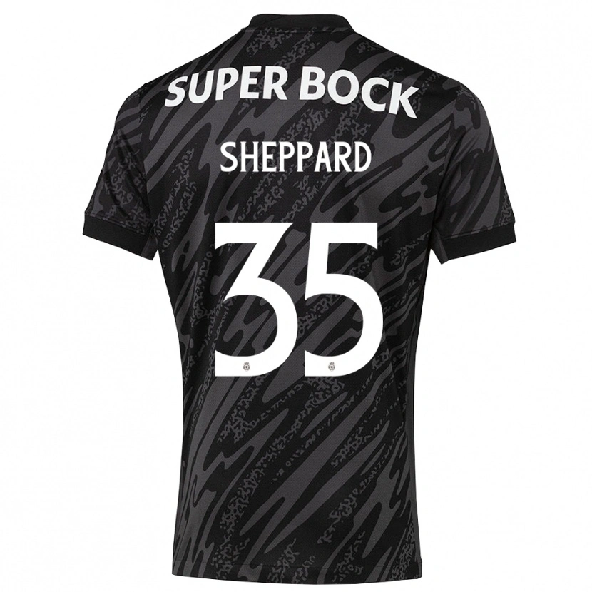 Danxen Kid Catriona Sheppard #35 Gray Black White Goalkeeper Jersey 2025/26 T-Shirt