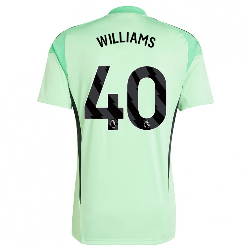Danxen Kid Naomi Williams #40 Light Green Black Goalkeeper Jersey 2025/26 T-Shirt