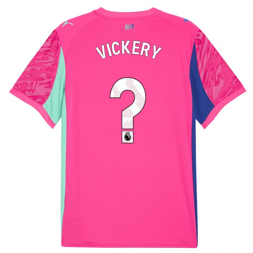 Danxen Kid Ben Vickery #0 Rose Pink Goalkeeper Jersey 2025/26 T-Shirt