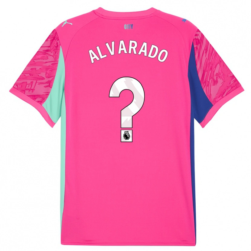 Danxen Kid Lucas Alvarado #0 Rose Pink Goalkeeper Jersey 2025/26 T-Shirt