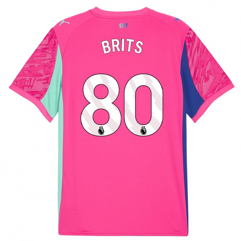 Danxen Kid Spike Brits #80 Rose Pink Goalkeeper Jersey 2025/26 T-Shirt