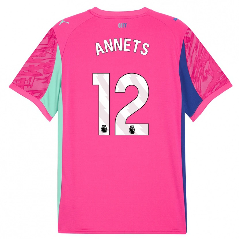 Danxen Kid Eve Annets #12 Rose Pink Goalkeeper Jersey 2025/26 T-Shirt