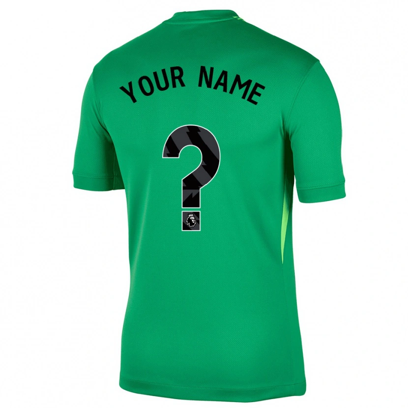 Danxen Kid Chelsea FC Green Black Goalkeeper Jersey 2025/26 T-Shirt