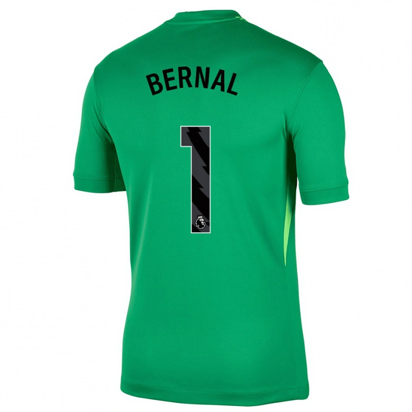 Danxen Kid Freddy Bernal #1 Green Black Goalkeeper Jersey 2025/26 T-Shirt