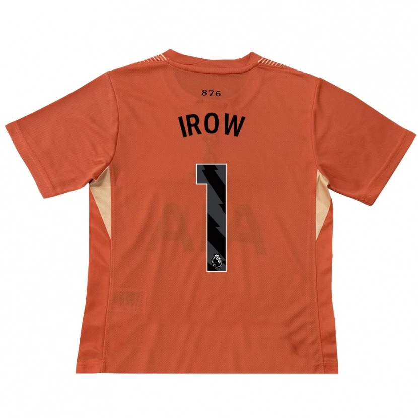 Danxen Kid Blake Irow #1 Orange Black Goalkeeper Jersey 2025/26 T-Shirt