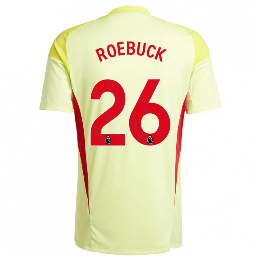Danxen Kid Ellie Roebuck #26 Light Yellow Goalkeeper Jersey 2025/26 T-Shirt