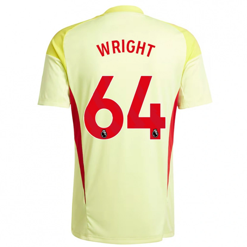 Danxen Kid James Wright #64 Light Yellow Goalkeeper Jersey 2025/26 T-Shirt