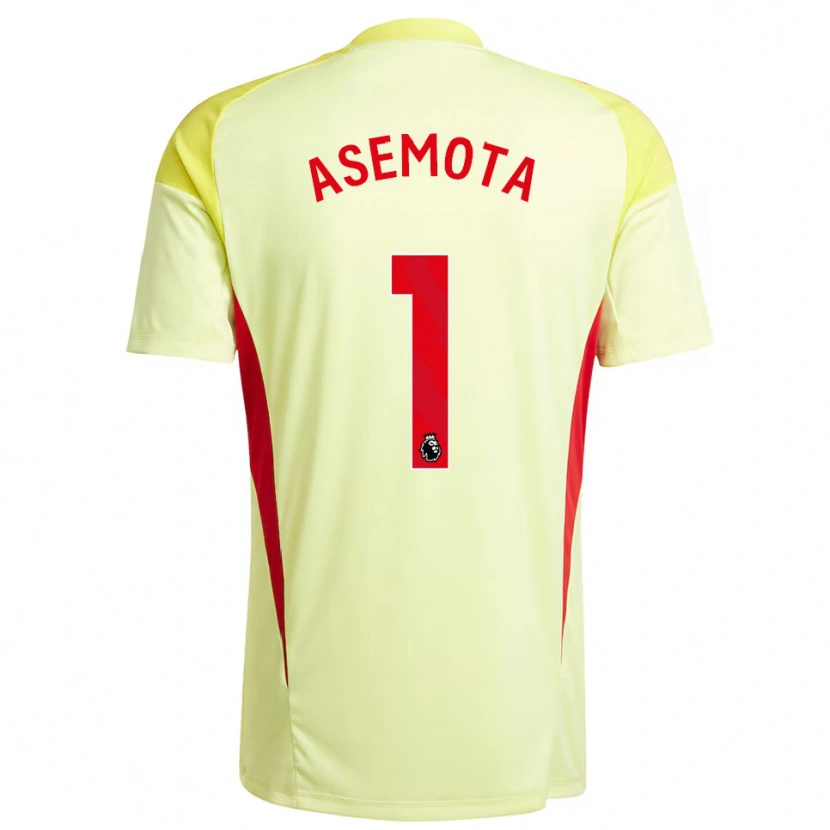 Danxen Kid Owen Asemota #1 Light Yellow Goalkeeper Jersey 2025/26 T-Shirt