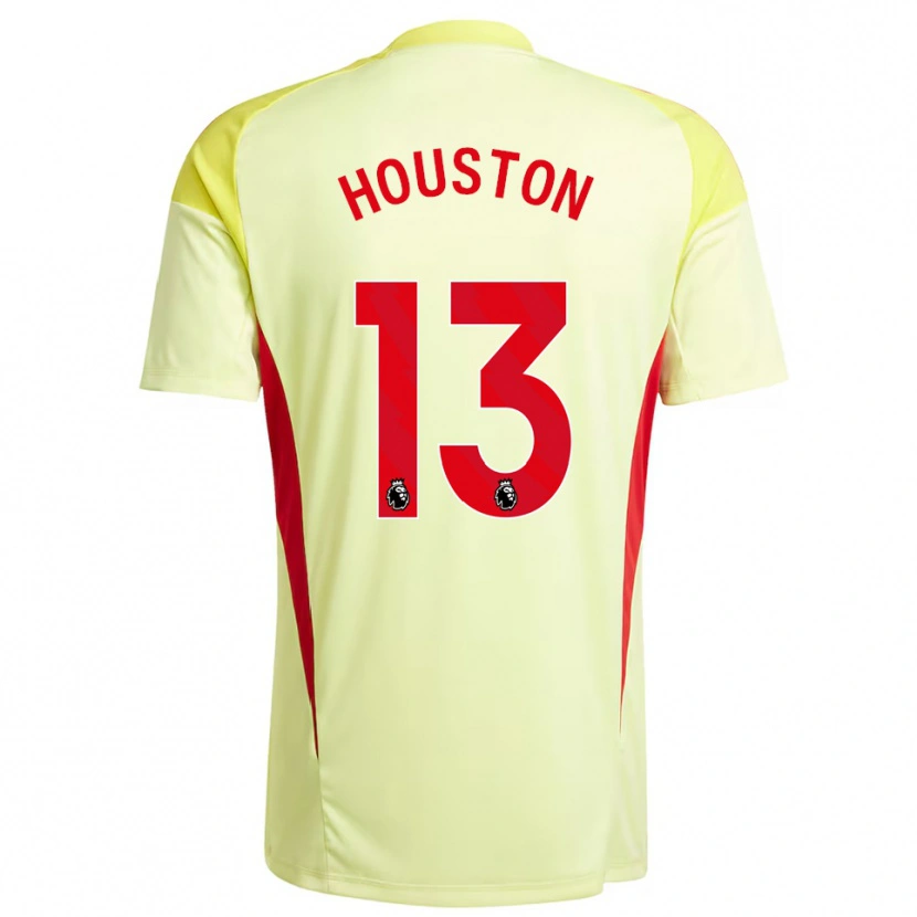 Danxen Kid Theo Houston #13 Light Yellow Goalkeeper Jersey 2025/26 T-Shirt