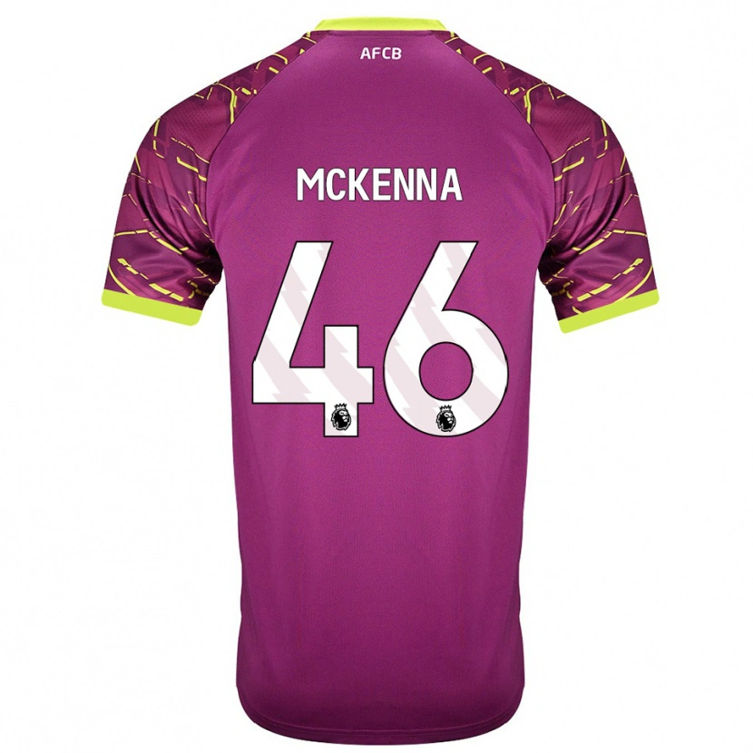 Danxen Kid Callan McKenna #46 Dark Magenta Goalkeeper Jersey 2025/26 T-Shirt