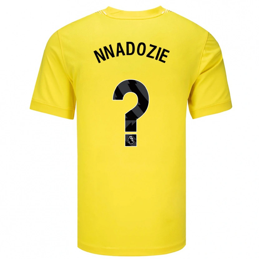 Danxen Kid Chiamaka Nnadozie #0 Yellow Black Goalkeeper Jersey 2025/26 T-Shirt