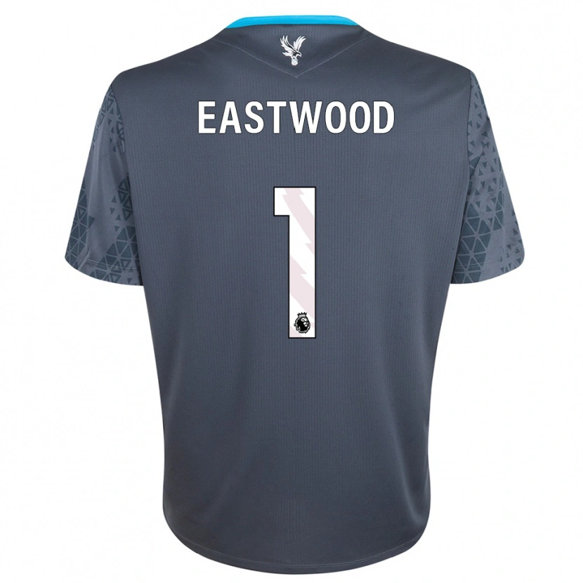 Danxen Kid Billy Eastwood #1 Dark Gray White Goalkeeper Jersey 2025/26 T-Shirt