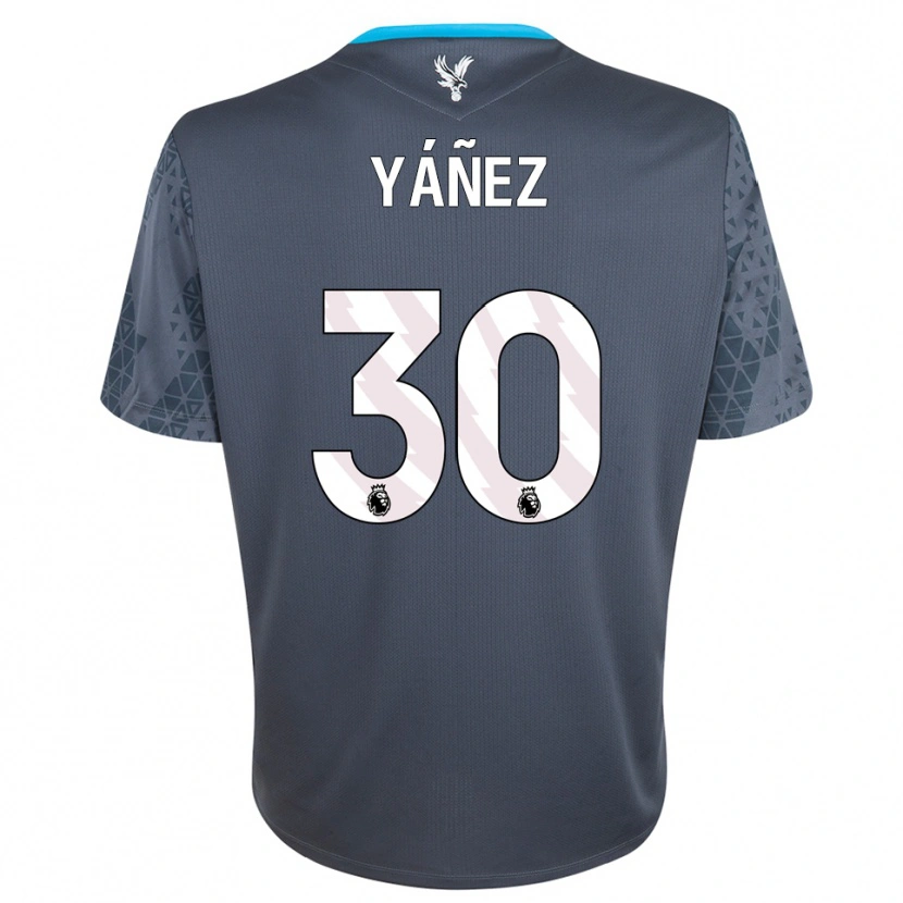 Danxen Kid Shae Yáñez #30 Dark Gray White Goalkeeper Jersey 2025/26 T-Shirt