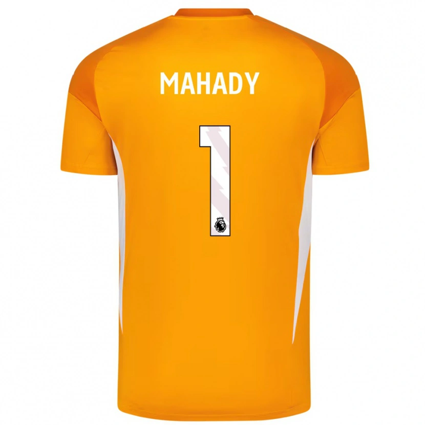Danxen Kid Rory Mahady #1 Orange White Goalkeeper Jersey 2025/26 T-Shirt