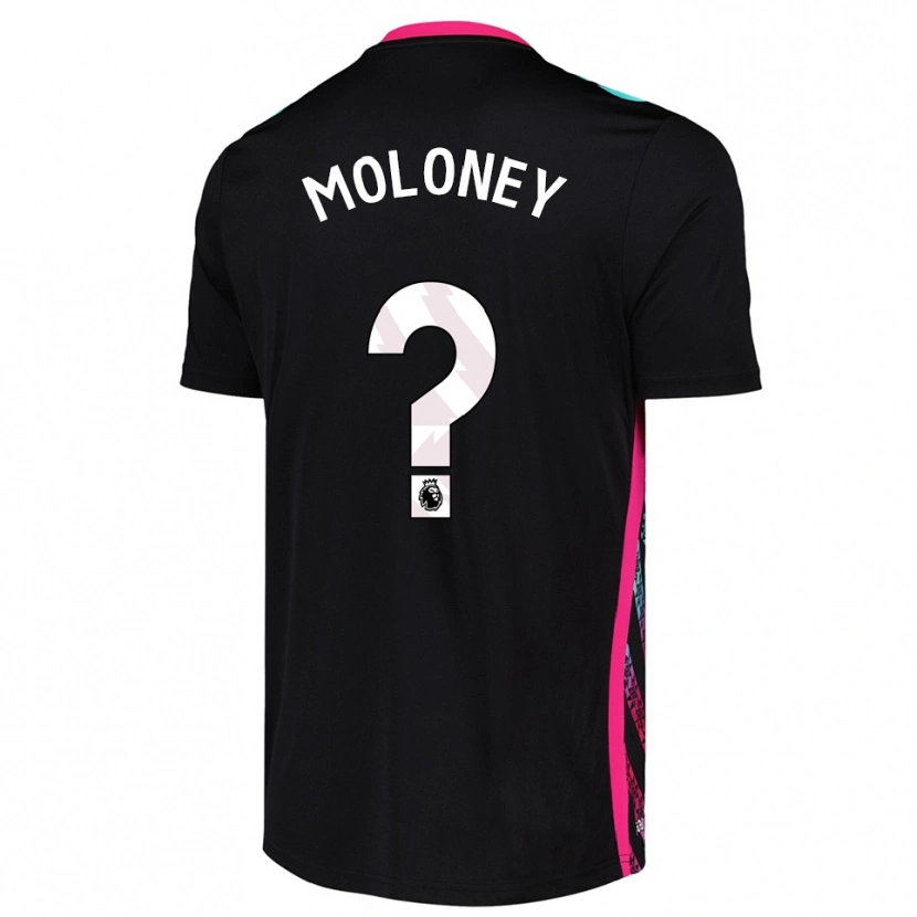 Danxen Kid Grace Moloney #0 Black White Goalkeeper Jersey 2025/26 T-Shirt