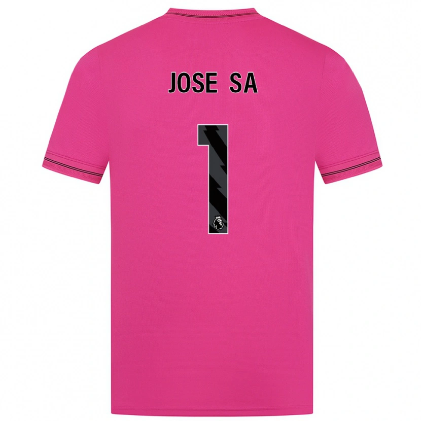 Danxen Kid José Sá #1 Magenta Black Goalkeeper Jersey 2025/26 T-Shirt