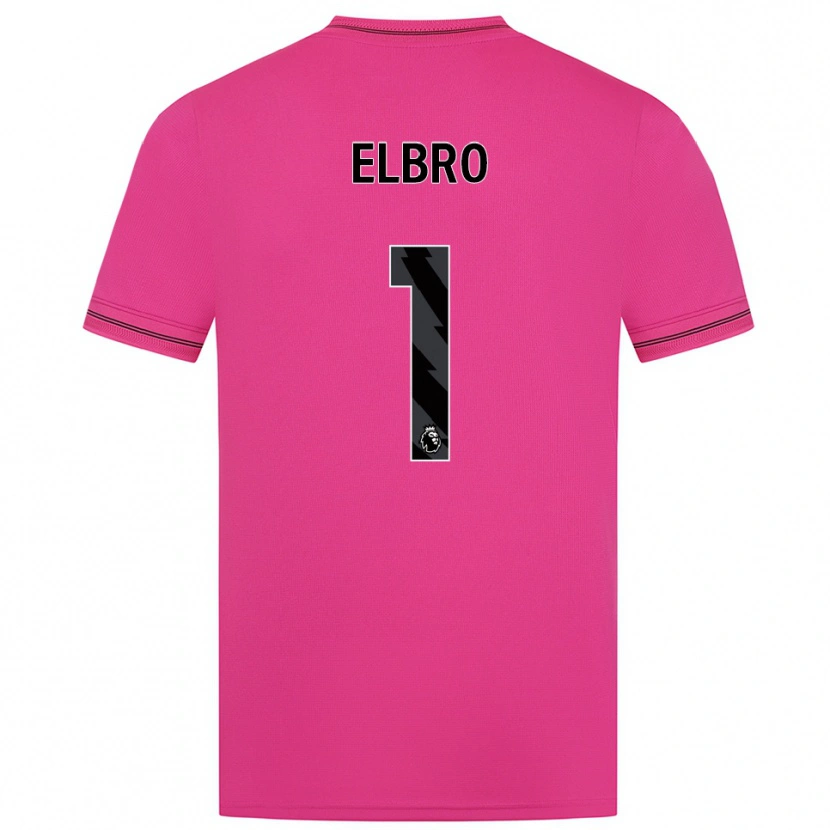 Danxen Kid Maddie Elbro #1 Magenta Black Goalkeeper Jersey 2025/26 T-Shirt