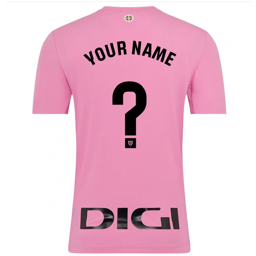Danxen Kid Athletic Bilbao Pink Black Goalkeeper Jersey 2025/26 T-Shirt
