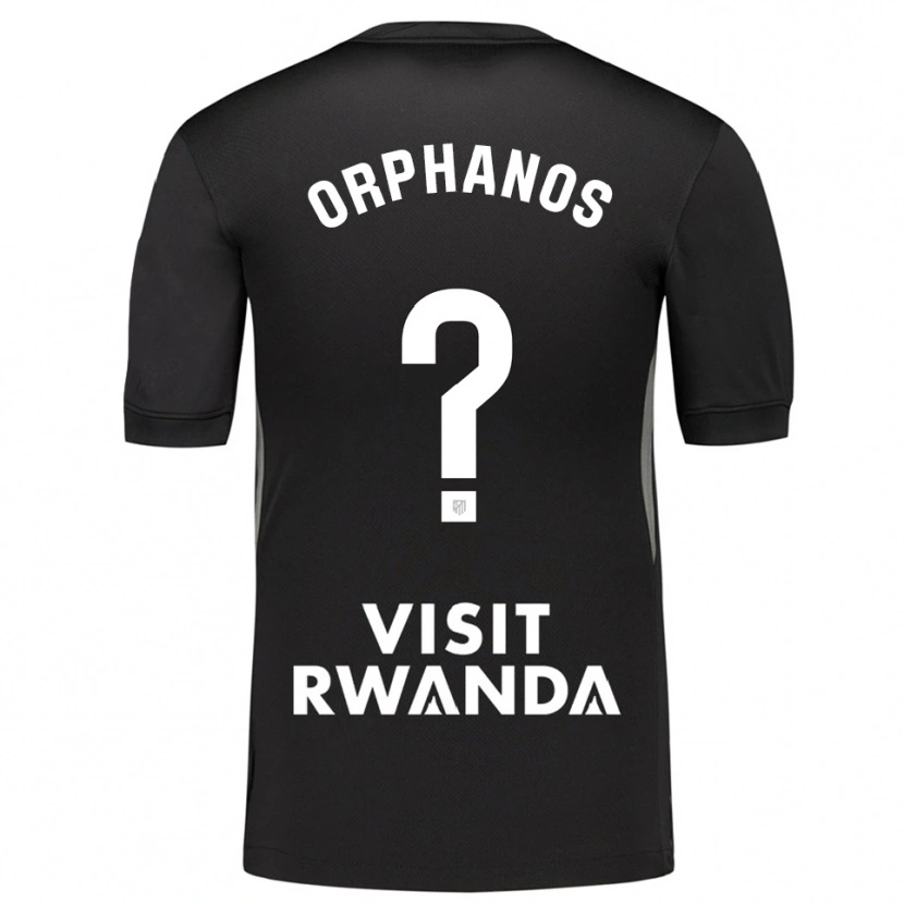 Danxen Kid Stamatis Orphanos #0 Black White Goalkeeper Jersey 2025/26 T-Shirt