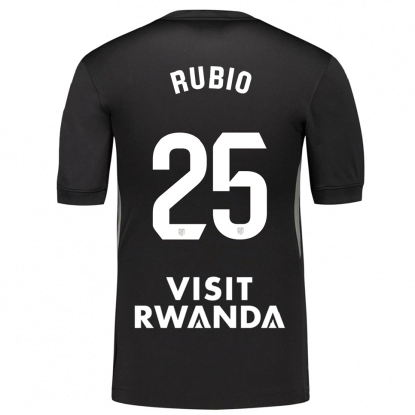 Danxen Kid Daniel Rubio #25 Black White Goalkeeper Jersey 2025/26 T-Shirt