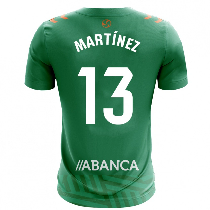 Danxen Kid Naiara Martínez #13 Green White Goalkeeper Jersey 2025/26 T-Shirt