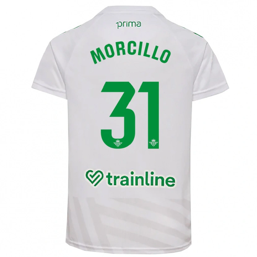 Danxen Kid Ana Morcillo #31 White Green Goalkeeper Jersey 2025/26 T-Shirt