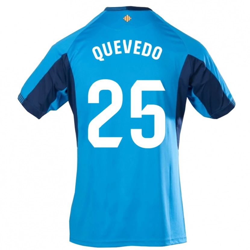 Danxen Kid Alex Quevedo #25 Blue White Goalkeeper Jersey 2025/26 T-Shirt
