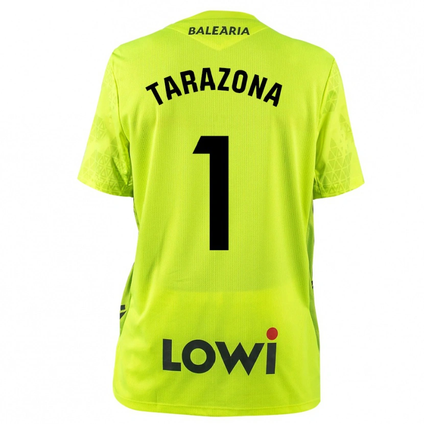 Danxen Kid Andrea Tarazona #1 Fluorescent Green Black Goalkeeper Jersey 2025/26 T-Shirt
