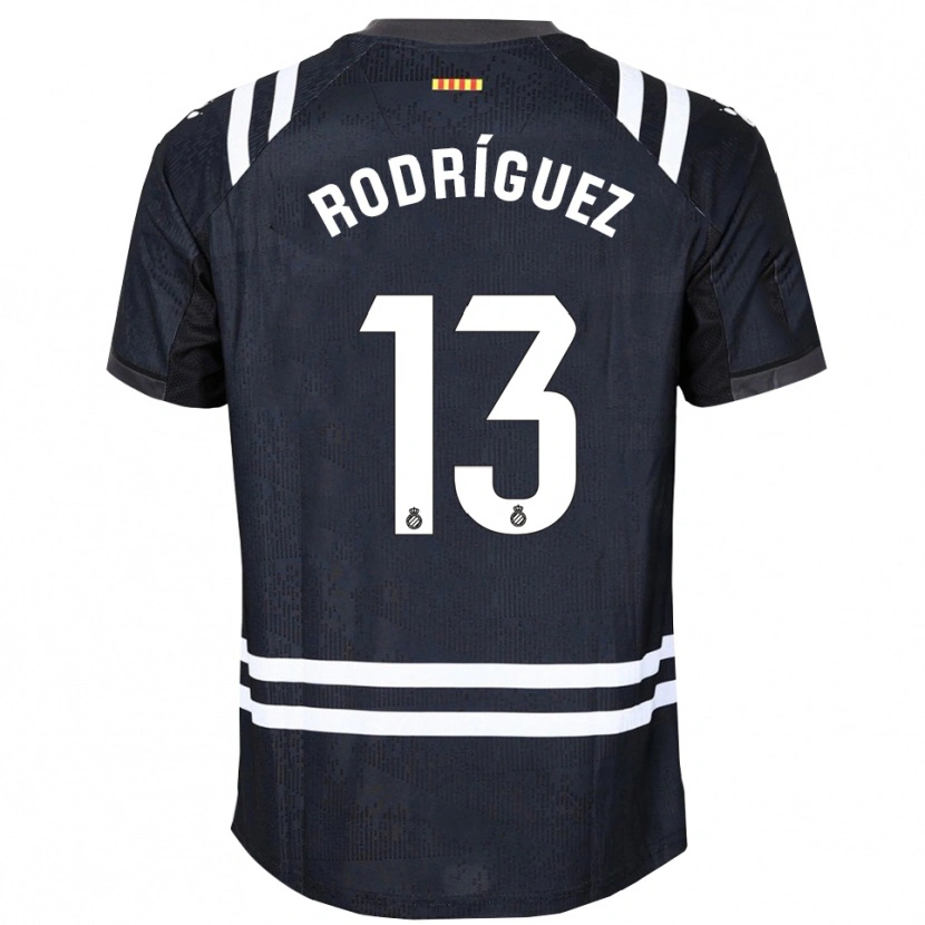 Danxen Kid Joel Rodríguez #13 Black White Goalkeeper Jersey 2025/26 T-Shirt