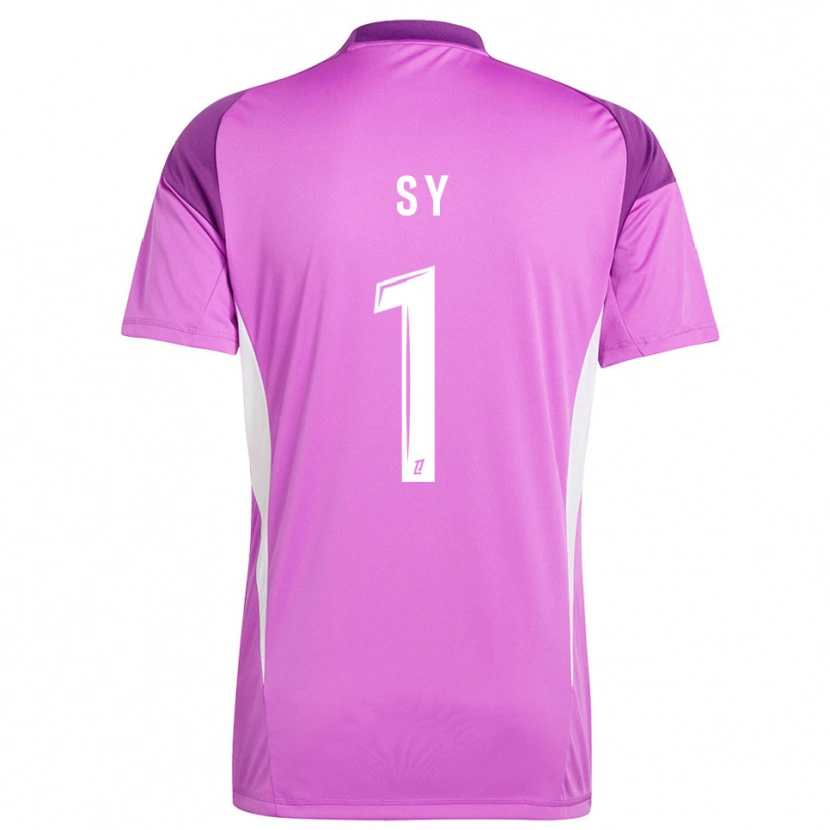 Danxen Kid Seydou Sy #1 Lilac White Goalkeeper Jersey 2025/26 T-Shirt