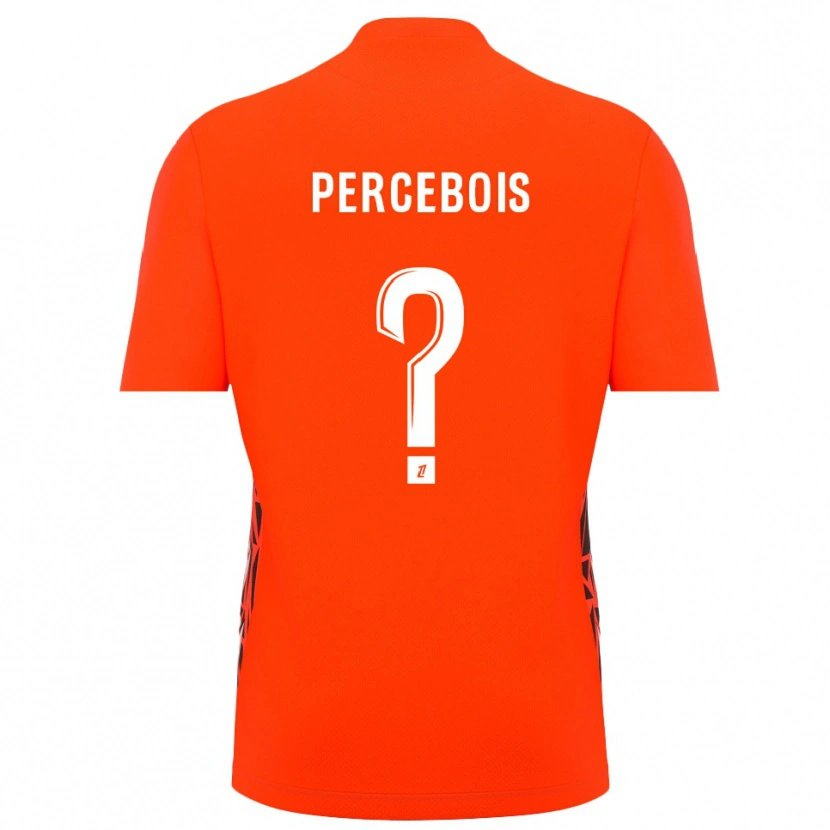 Danxen Kid Marie Percebois #0 Orange White Goalkeeper Jersey 2025/26 T-Shirt