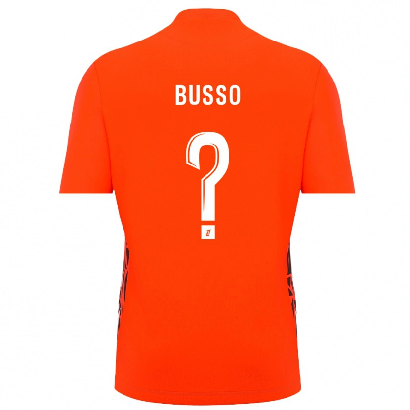 Danxen Kid Louise Busso #0 Orange White Goalkeeper Jersey 2025/26 T-Shirt